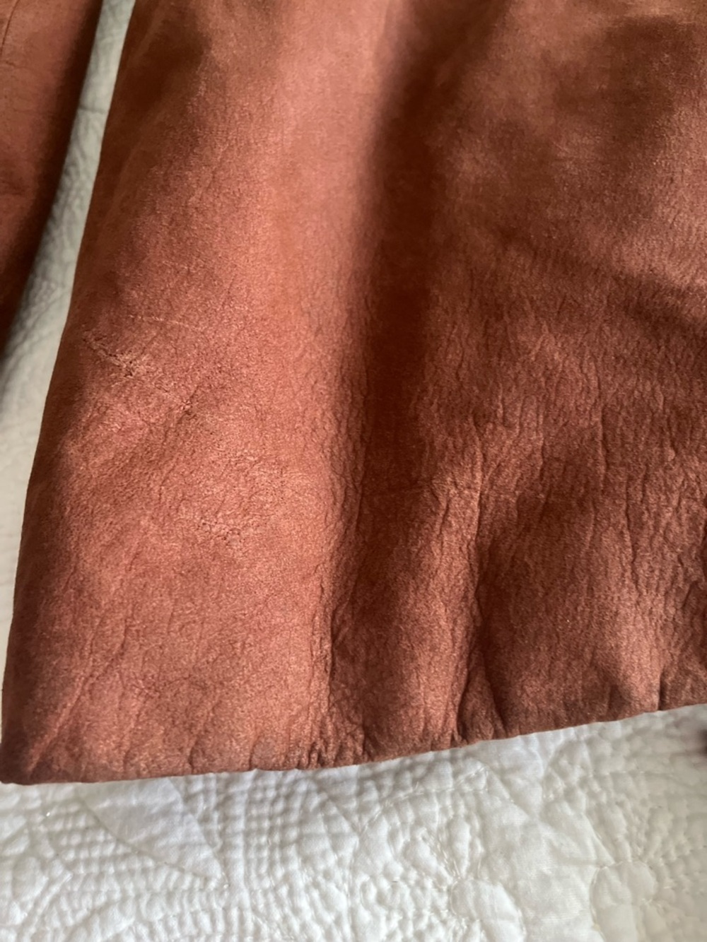 Pelle Cuir Women's Rust Fringe Leather Jacket - Picture 12 of 16